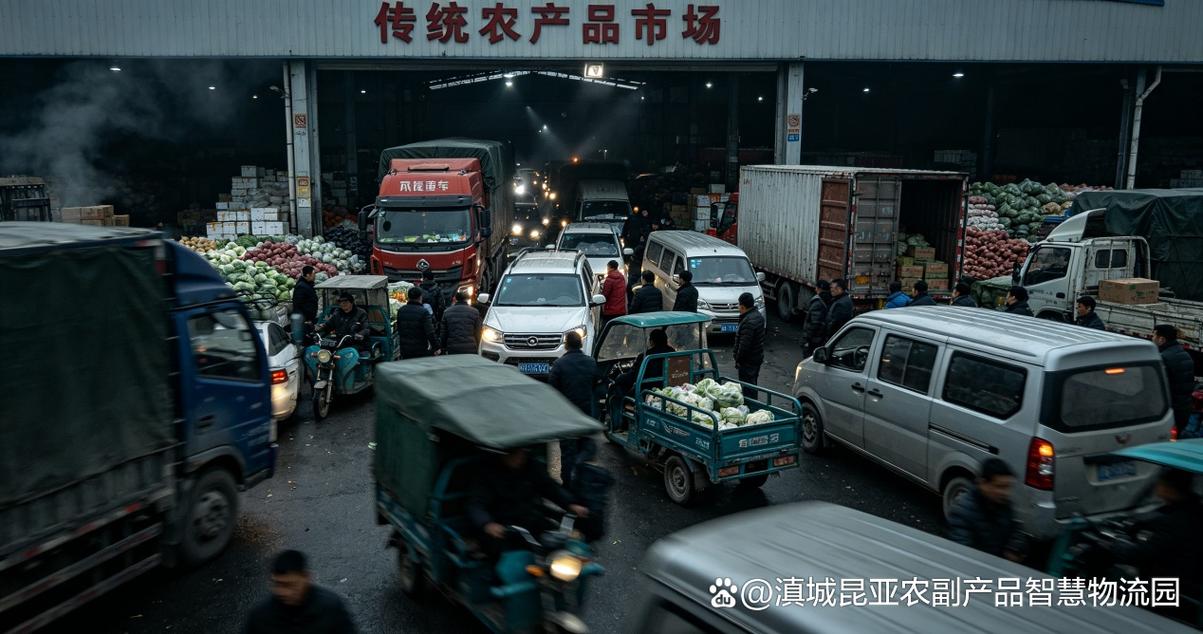 告别老市场的"堵乱烦贵",昆明搞农产品批发的老板们该看看新地方了!
